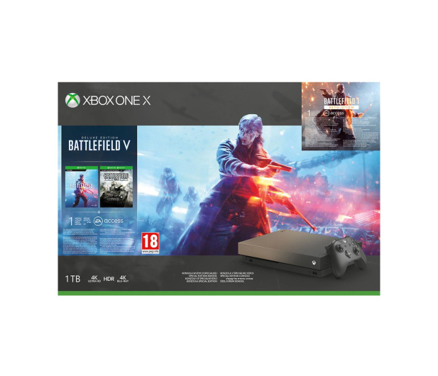 Microsoft Xbox One X 1TB+BF5+BF1943+Red Dead Redemption 2 - 453268 - zdjęcie 5